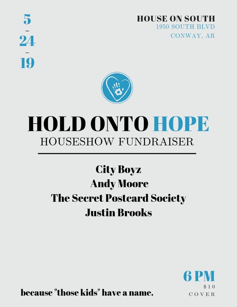 Hold onto Hope flyer