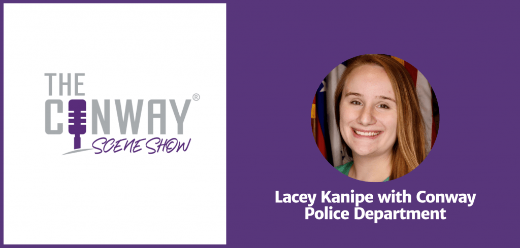 Lacey Kanipe with Conway Police Department