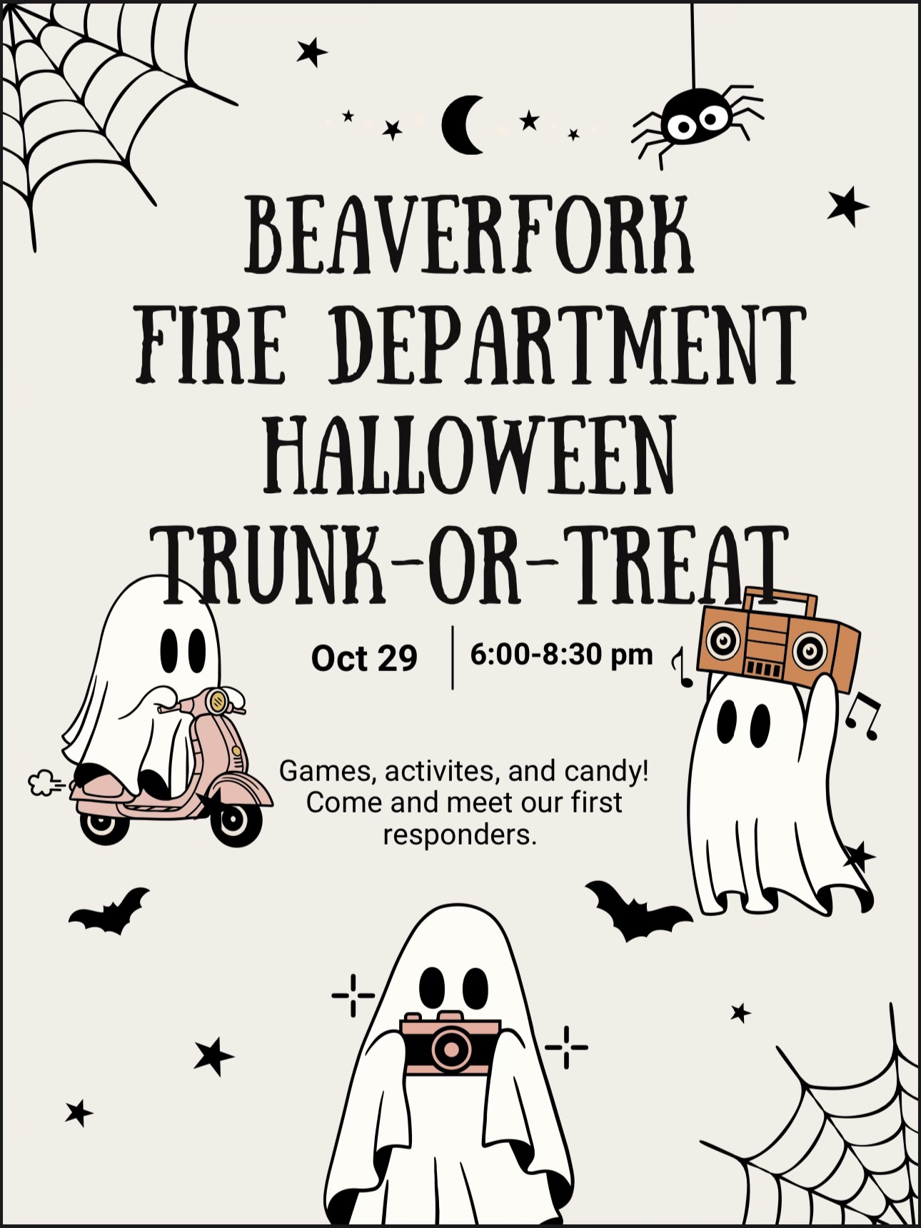 Beaverfork TrunkorTreat Conway Scene