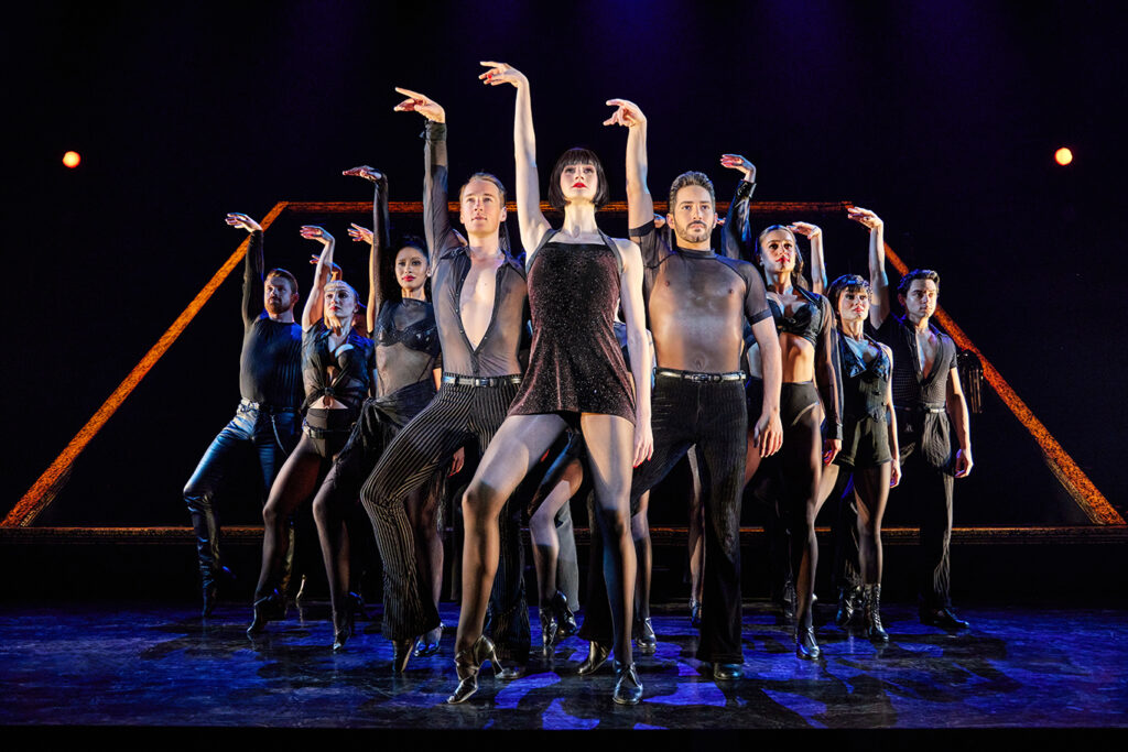 Kailin Brown as Velma Kelly and Company in the Touring Production of CHICAGO Credit Jeremy Daniel